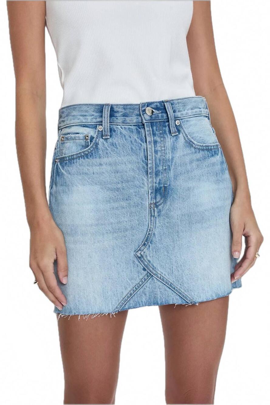 NEW PISTOLA kat high rise vintage skirt in academia